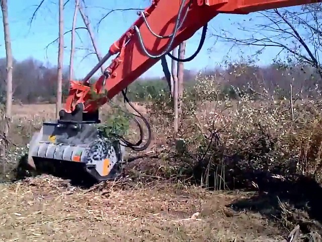 Мульчер лесной